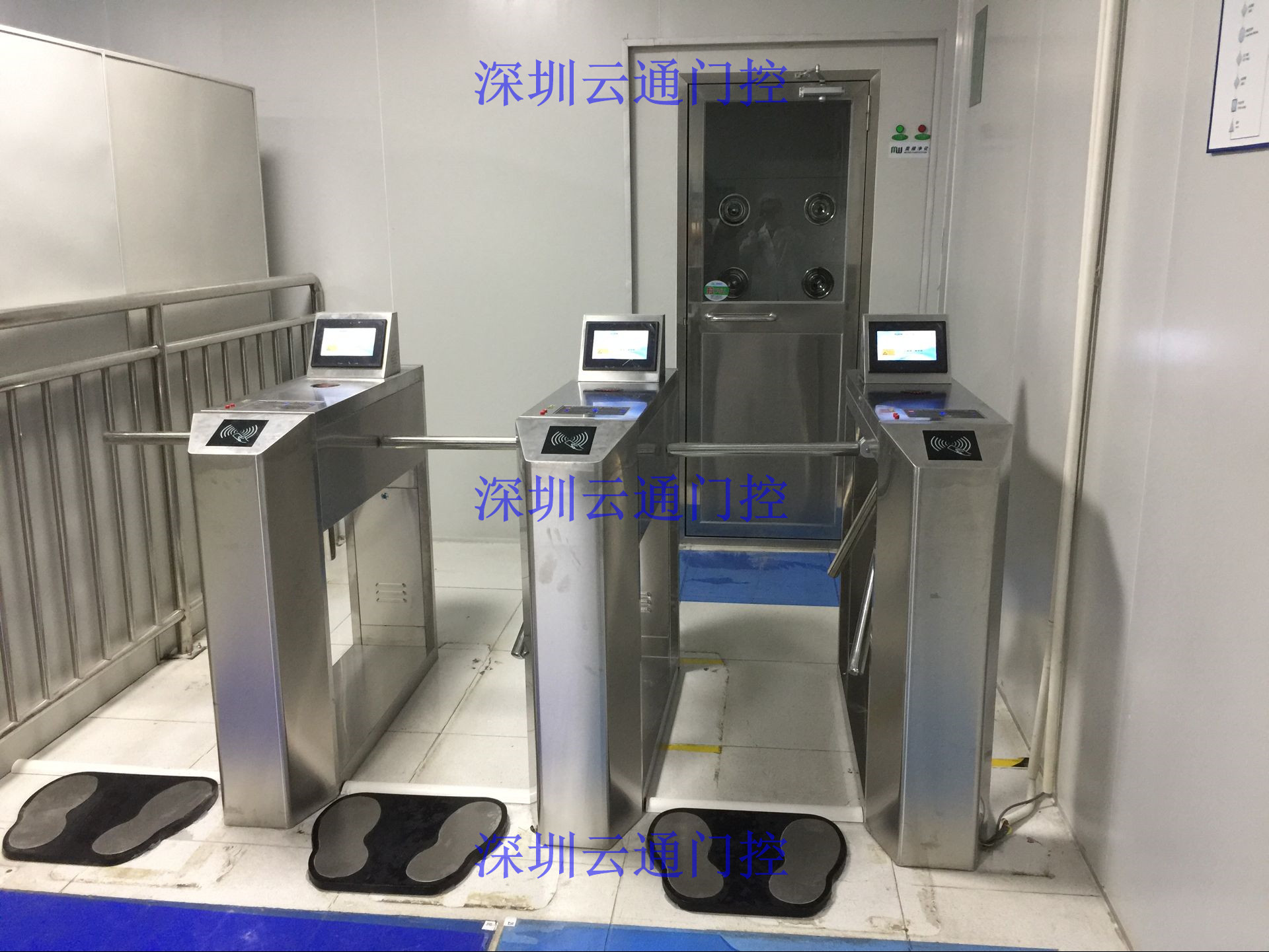 靜電三輥閘帶屏顯(黑色)